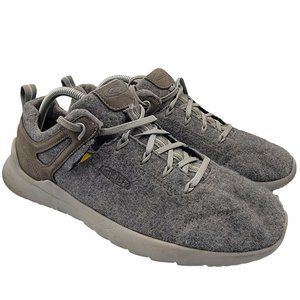 Keen Highland Arway Mens 10 Steel Grey Drizzle Casual Walking Shoes 1024525